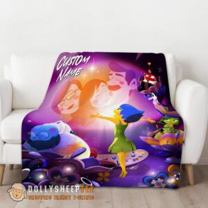 Alternative view of Perfect Disney Inside Out Family Unite Blanket Fleece Customized Blanket