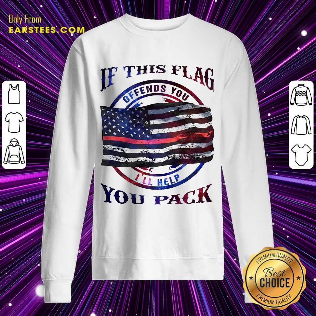 Hot If This Flag I'll Help You Pack Shirt - Image 3