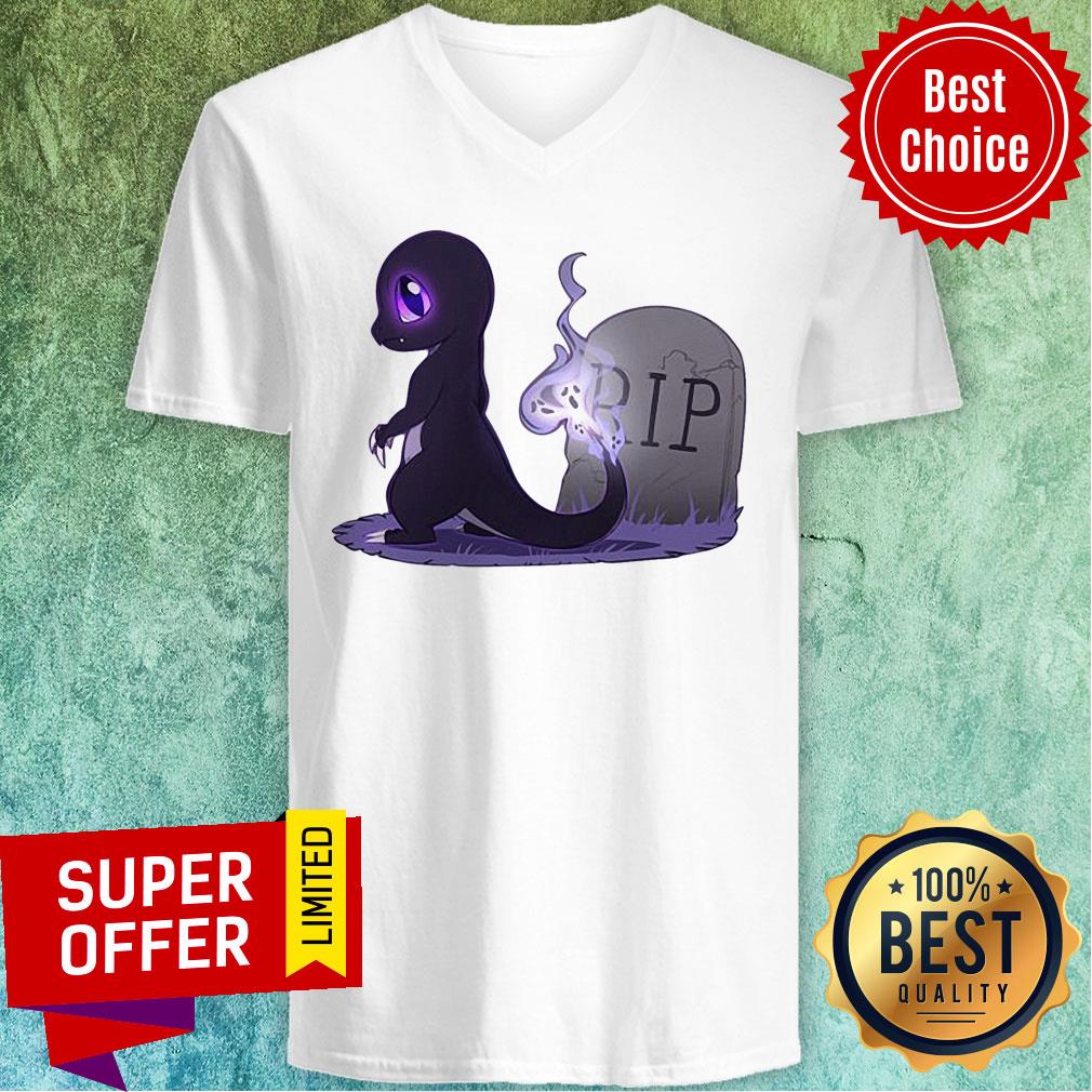 Pokemon Charmander Rip Halloween Shirt - Image 3