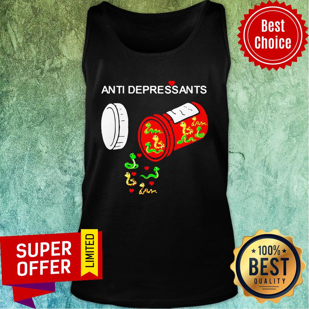 Premium Snake Antidepressants Drugs Shirt - Image 4