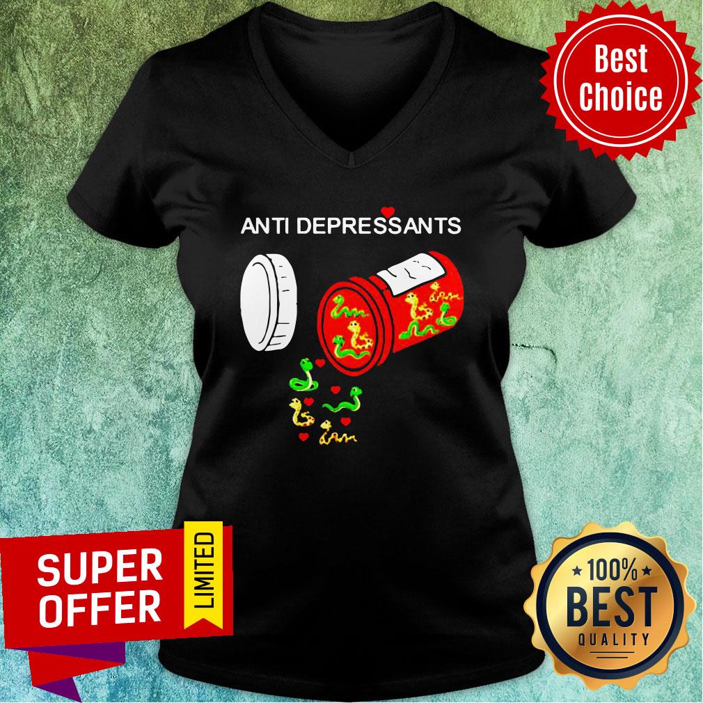 Premium Snake Antidepressants Drugs Shirt - Image 3