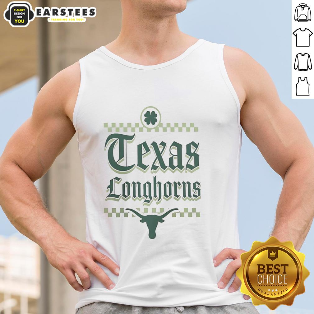 Pretty Texas Longhorns St Patrick's Day T-Shirt - Image 4