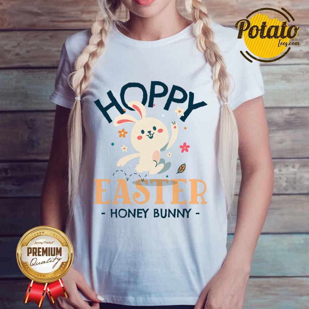 Hoppy Easter Honey Bunny Shirt - Image 4