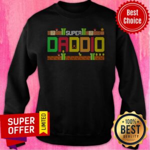 Alternative view of Awesome Mario Family Super Dadio Shirt