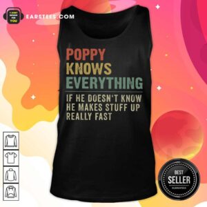 Alternative view of Nice Poppy Knows Everything Vintage Shirt