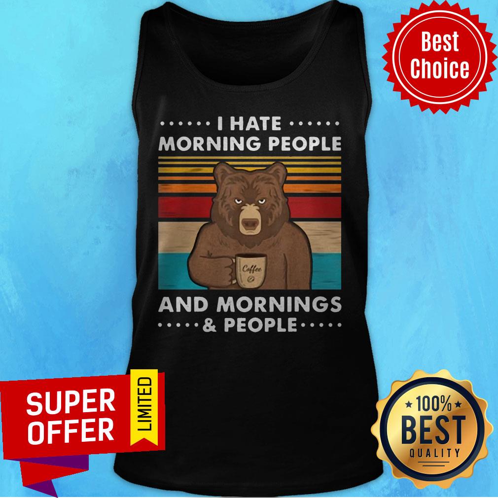 Funny I Hate Morning People And Mornings & People Shirt - Image 4