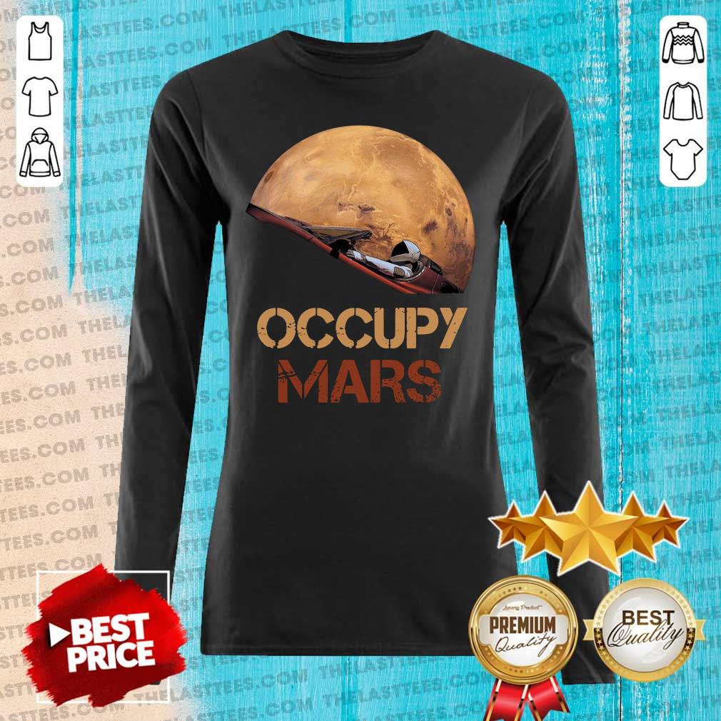 Nice The Occupy Mars Starman Shirt - Image 2