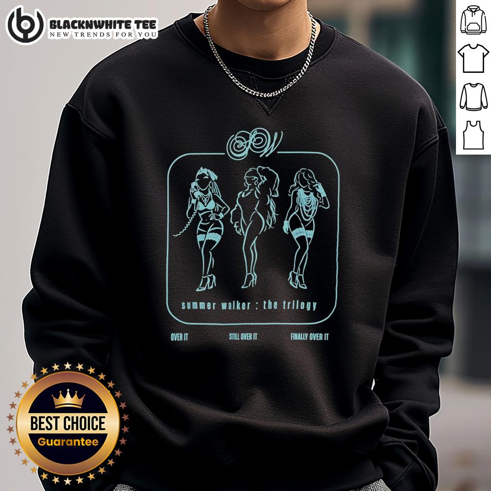 Good Summer Walker The Trilogy Over It Still Over It Finally Over It Vintage T-Shirt - Image 5
