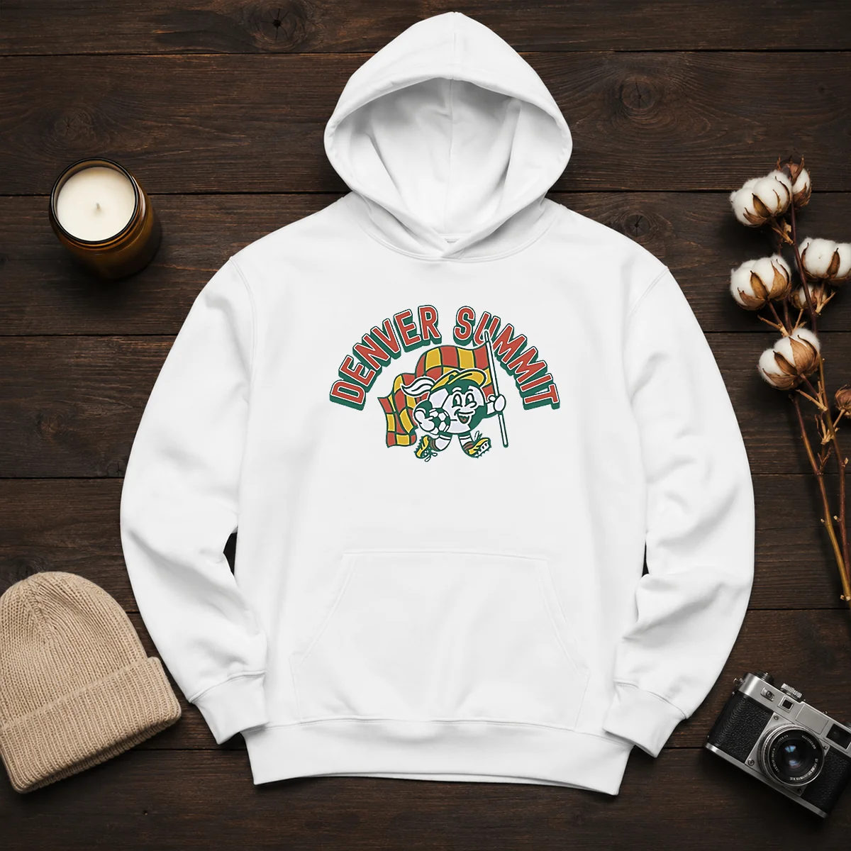 Funny Denver Summit Mascot Soccer Ball Character Shirt - Image 6