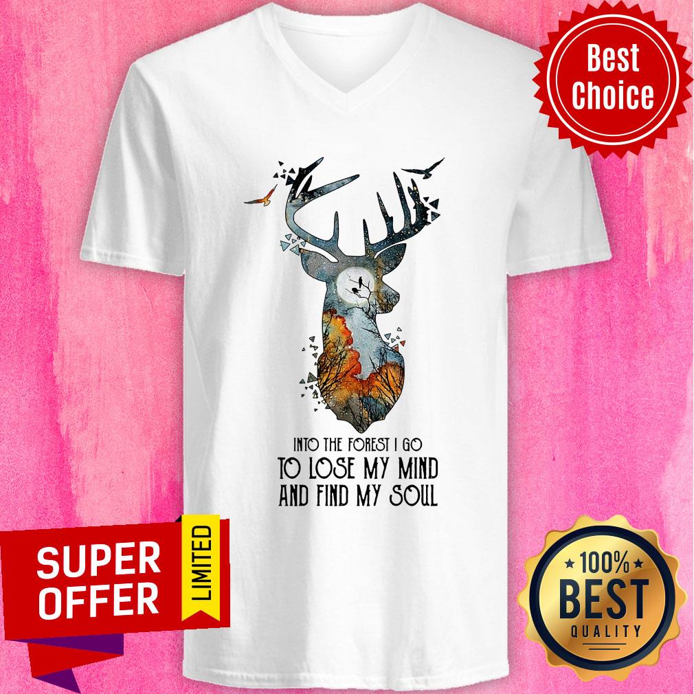Official Into The Forest I Go To Lose My Mind And Find My Soul Shirt - Image 4