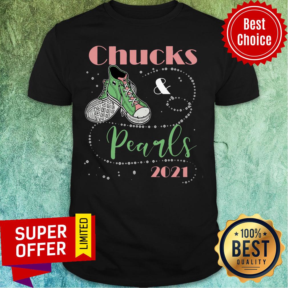 Top Chucks And Pearls Sneaker 2021 Shirt