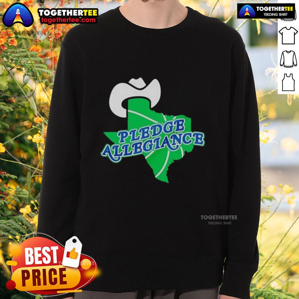 Hot Pledge Allegiance Dallas Mavericks Basketball T-Shirt - Image 5