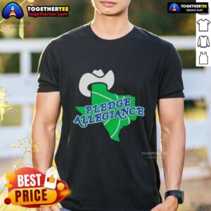 Hot Pledge Allegiance Dallas Mavericks Basketball T-Shirt