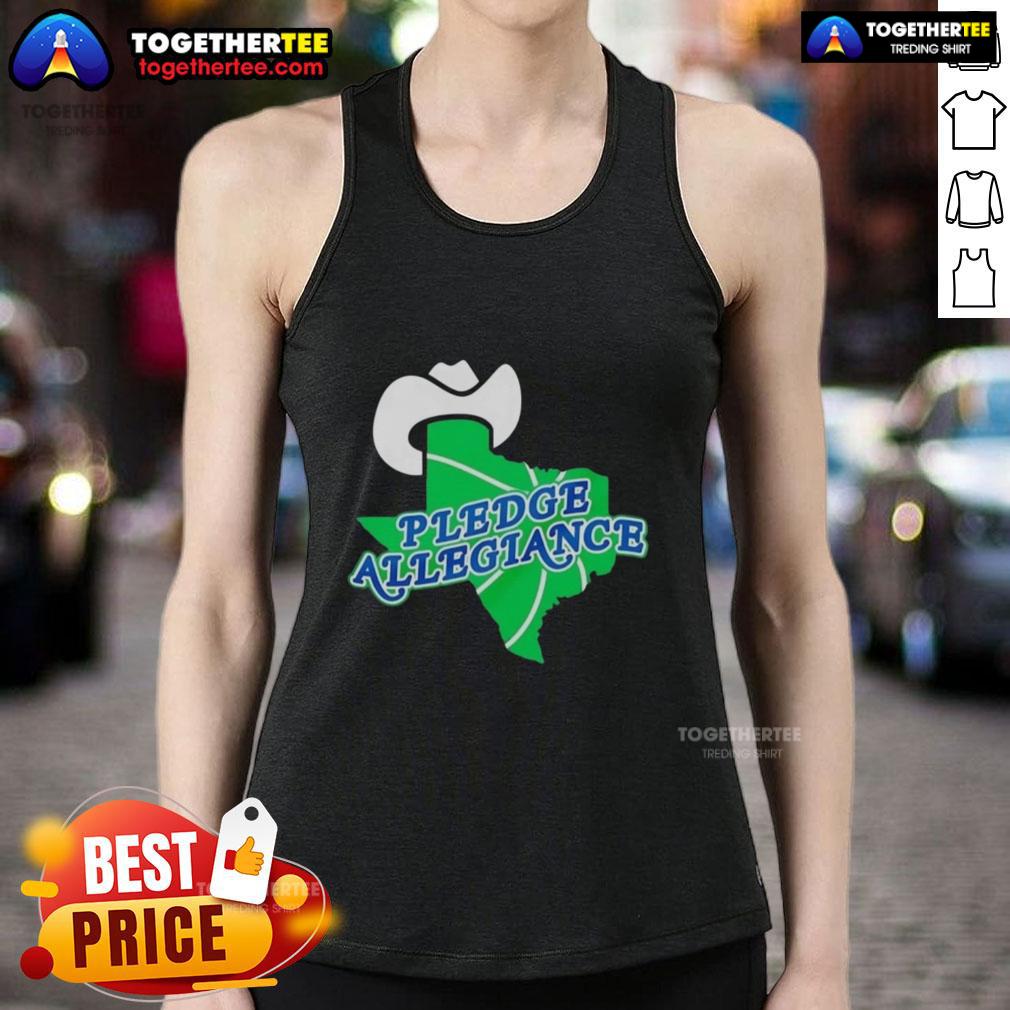 Hot Pledge Allegiance Dallas Mavericks Basketball T-Shirt - Image 4