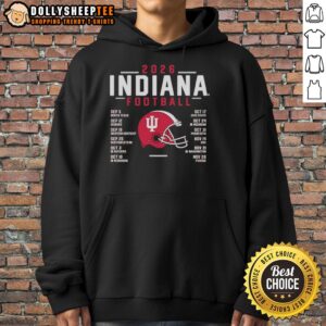 Alternative view of Top Indiana Hoosiers Helmet Football Schedule 2026 T-Shirt