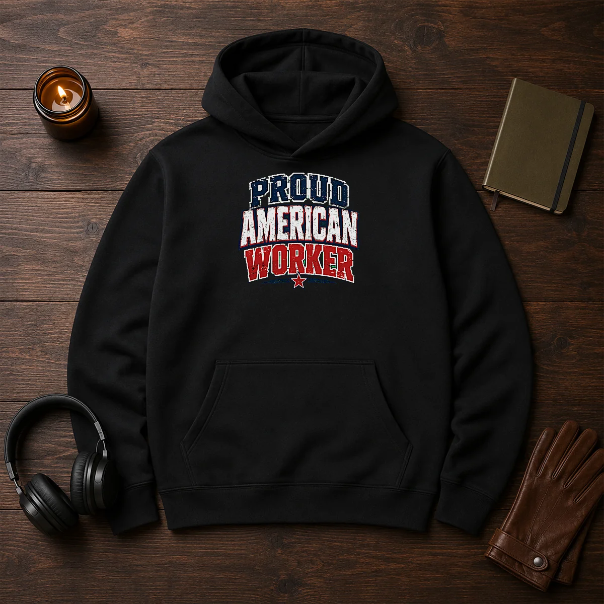 Funny Proud American Worker Labour Day Streetwear Shirt - Image 5