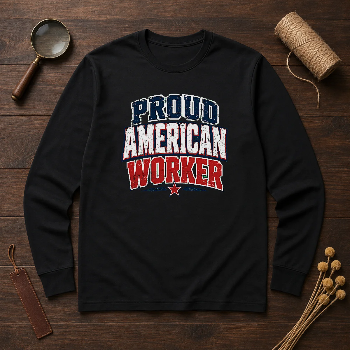 Funny Proud American Worker Labour Day Streetwear Shirt - Image 6