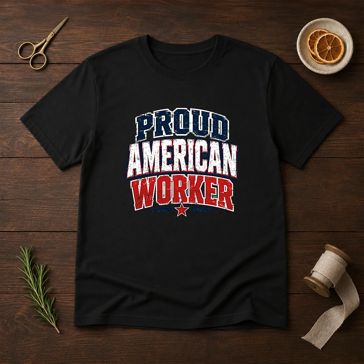 Funny Proud American Worker Labour Day Streetwear Shirt