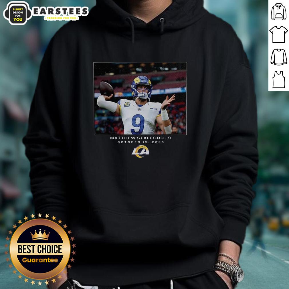Hot Matthew Stafford Los Angeles Rams NFL Week 7 2025 T-Shirt - Image 2