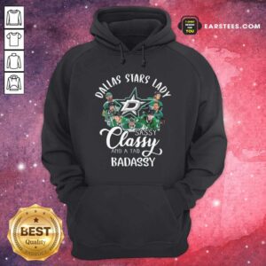 Alternative view of Good Dallas Stars Lady Sassy Classy And A Tad Badassy Shirt