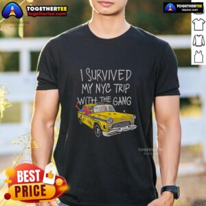 Official I Survived My NYC Trip With The Gang Spider Perks T-Shirt
