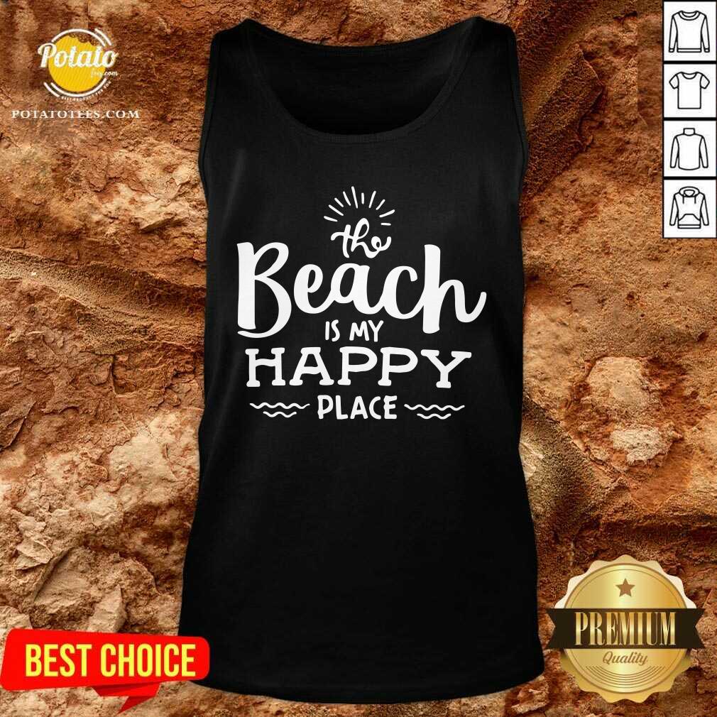 The Beach Is My Happy Place Shirt - Image 4