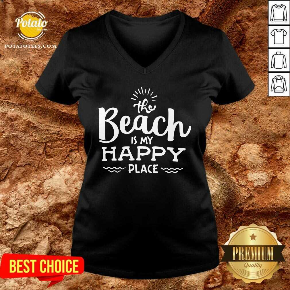 The Beach Is My Happy Place Shirt - Image 3