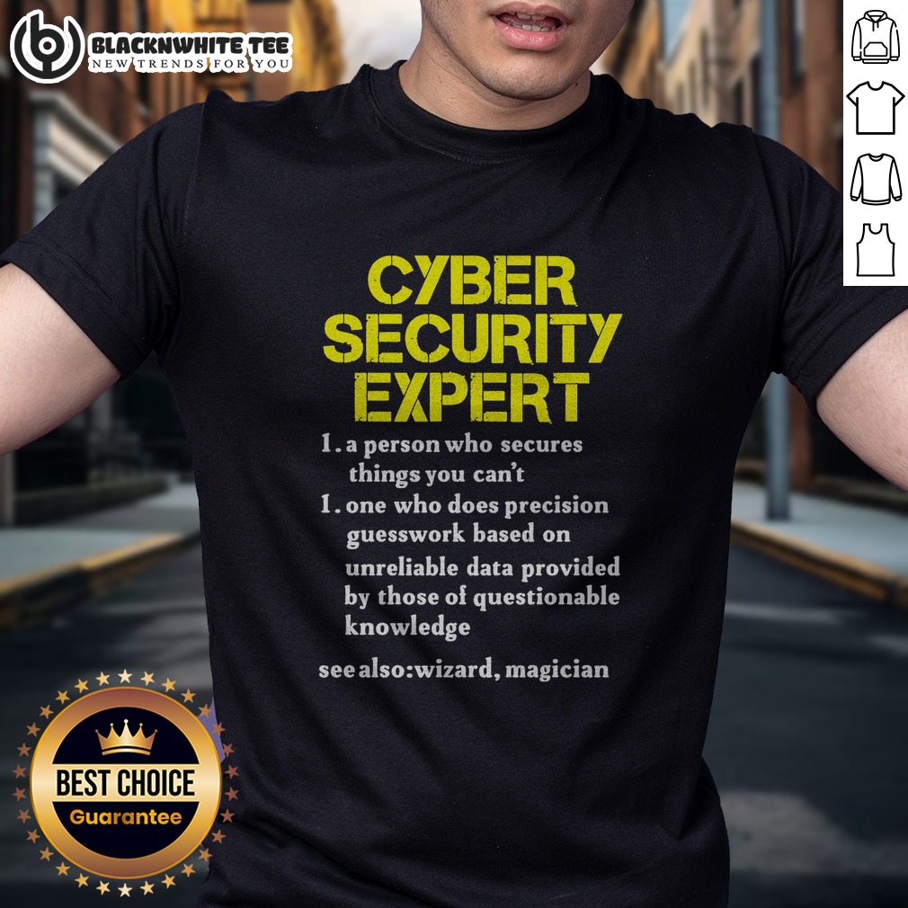 Pretty Cybersecurity Expert Humour Shirt