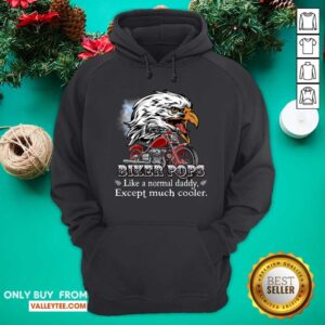 Alternative view of Eagle Biker Pops Except Much Cooler Shirt