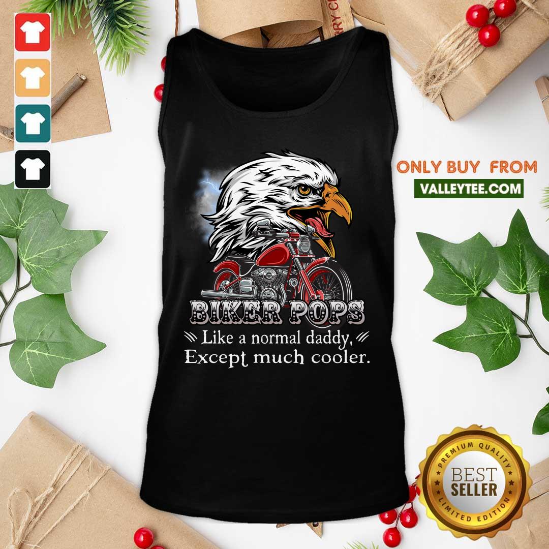 Eagle Biker Pops Except Much Cooler Shirt - Image 4
