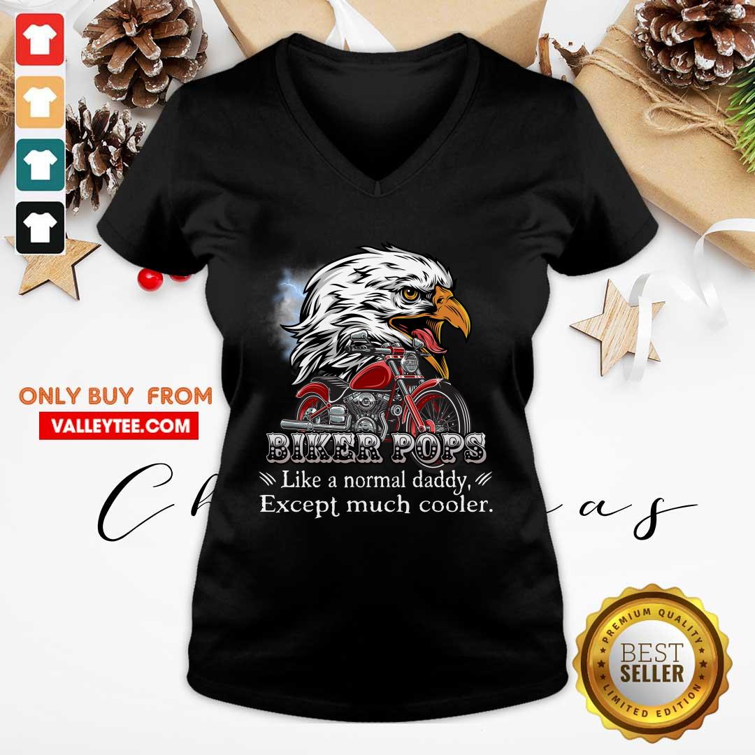 Eagle Biker Pops Except Much Cooler Shirt - Image 3