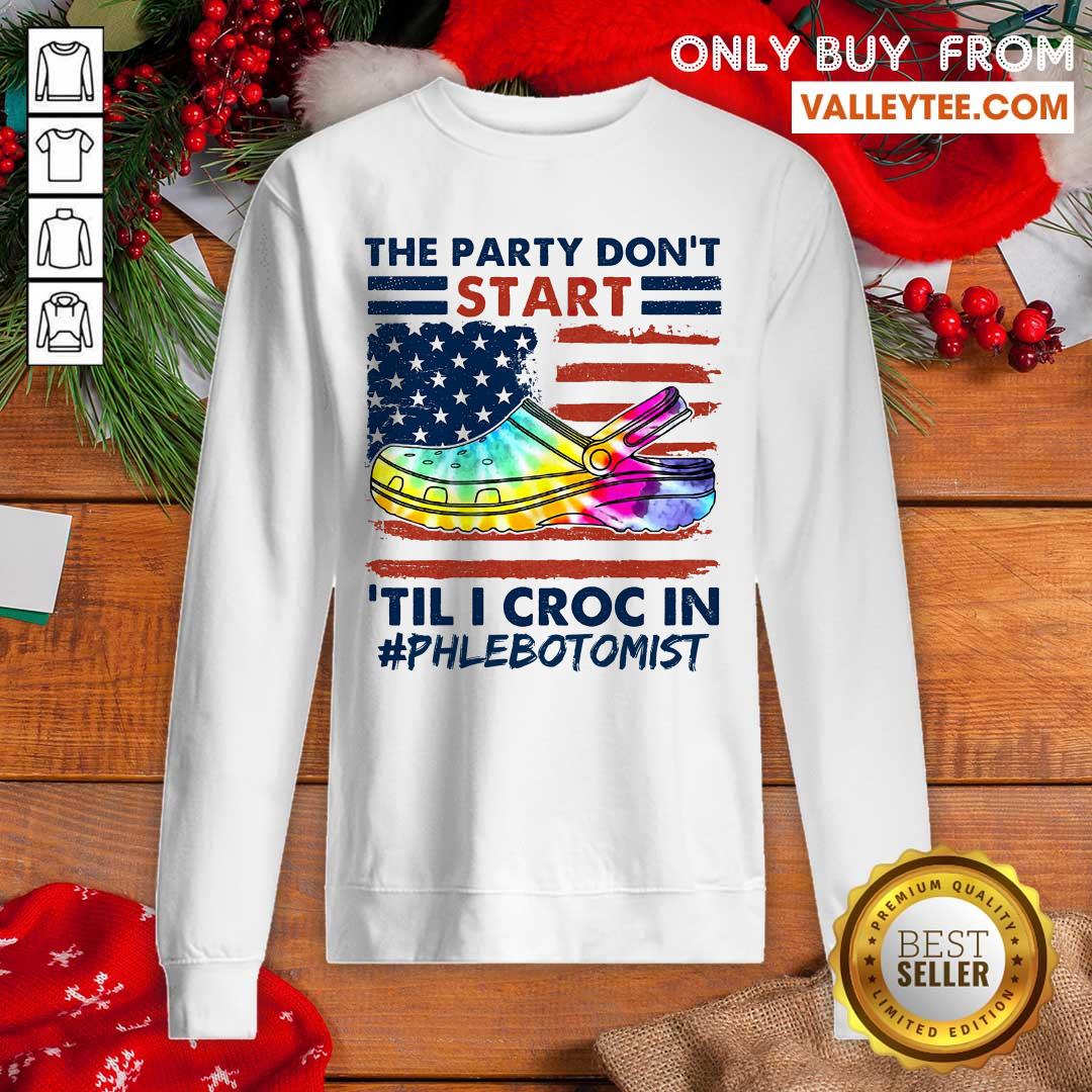 Hippie Til I Croc In Phlebotomist Shirt - Image 5