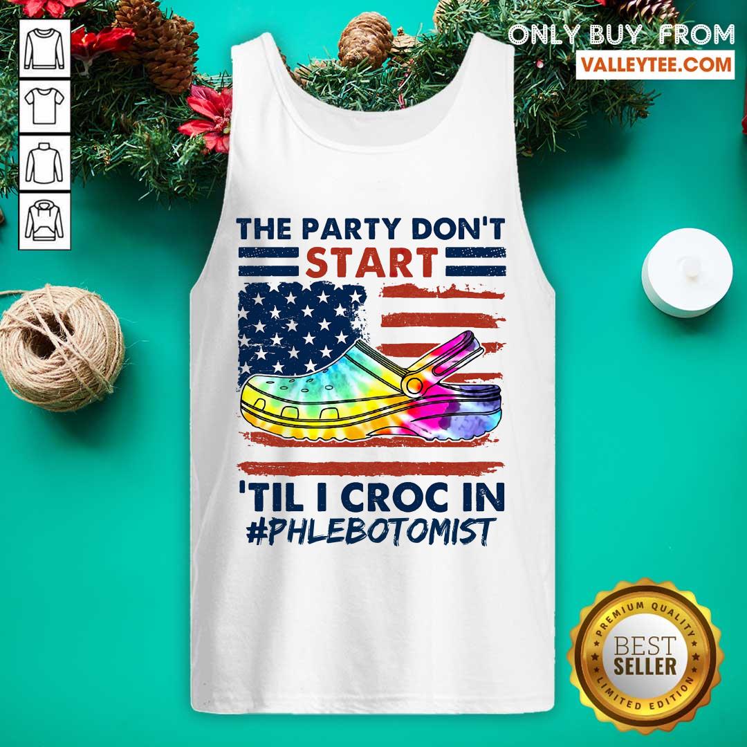 Hippie Til I Croc In Phlebotomist Shirt - Image 4
