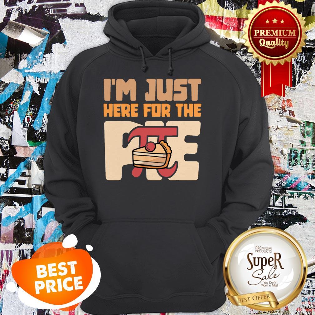 Nice Im Just Here For The Pie Math Shirt - Image 2