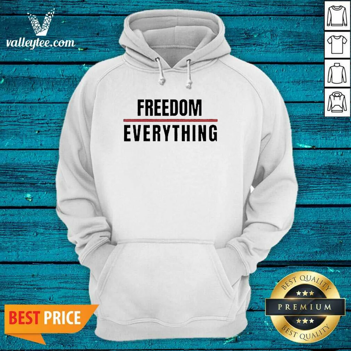 Official Freedom For Everything Shirt - Image 3