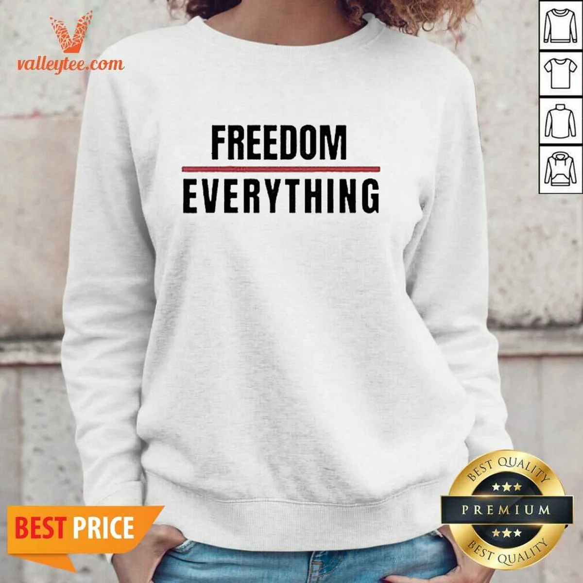 Official Freedom For Everything Shirt - Image 5