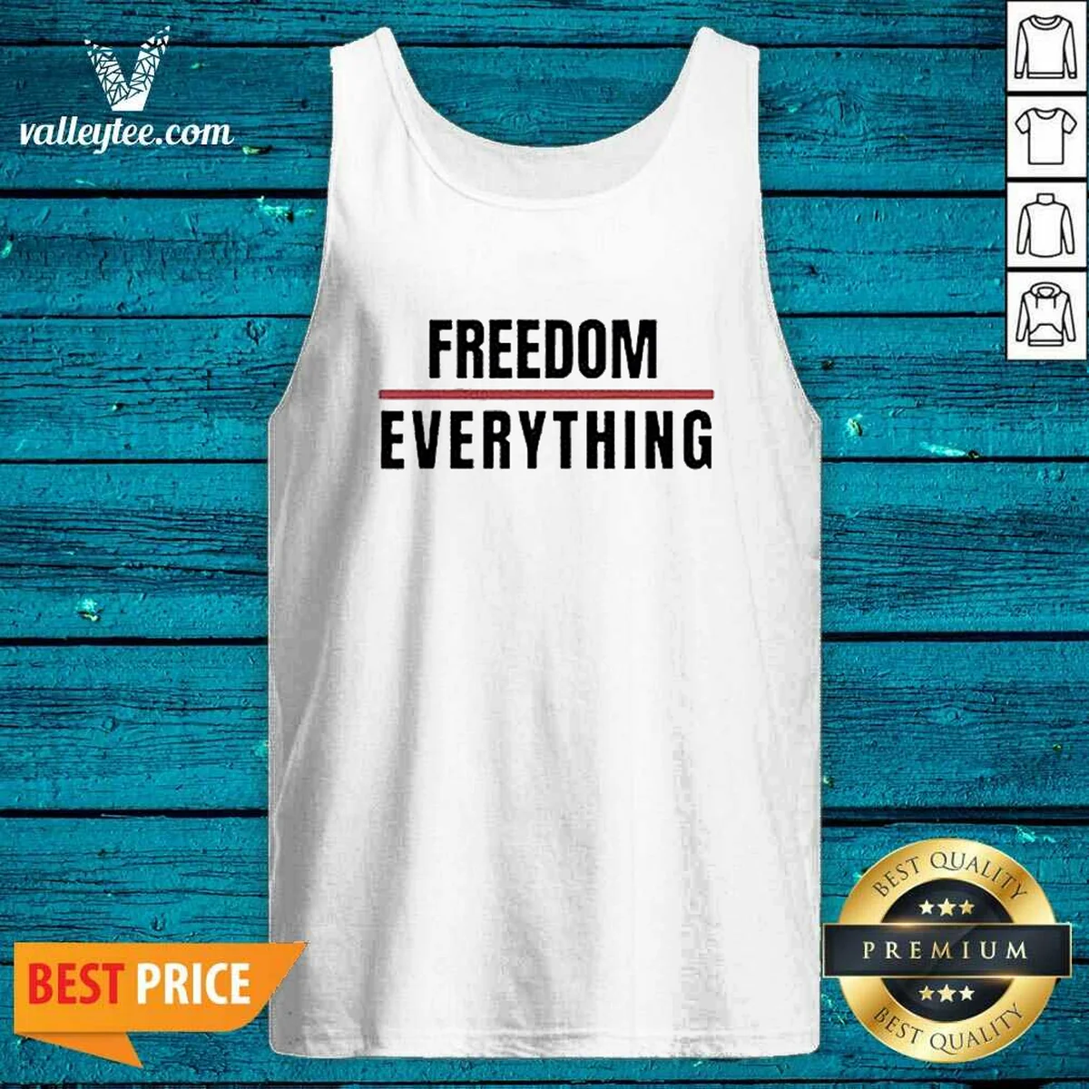 Official Freedom For Everything Shirt - Image 4
