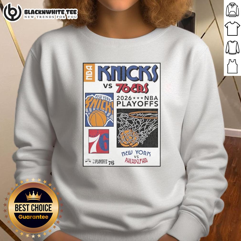Good New York Knicks Playoffs 26 Round 2 Match Up T-Shirt - Image 5