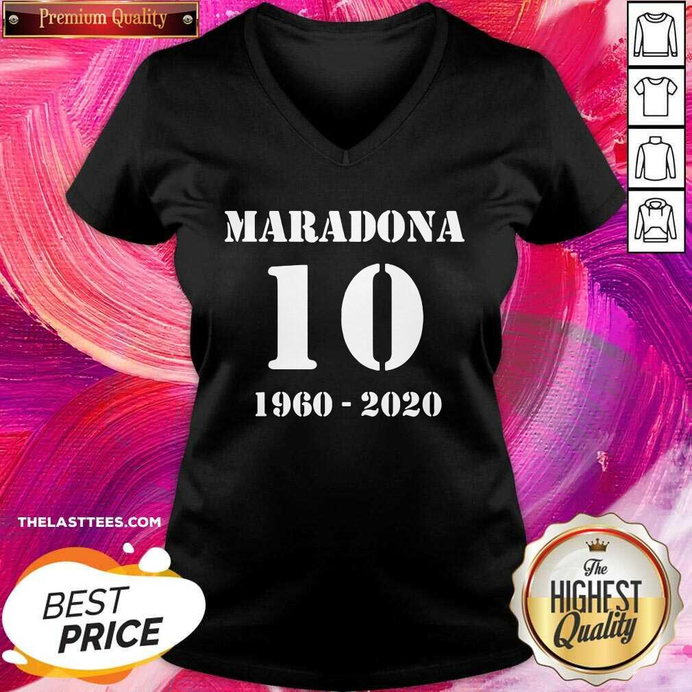 Cute Maradona 10 1960 2020 RIP Diego Maradona Shirt - Image 2