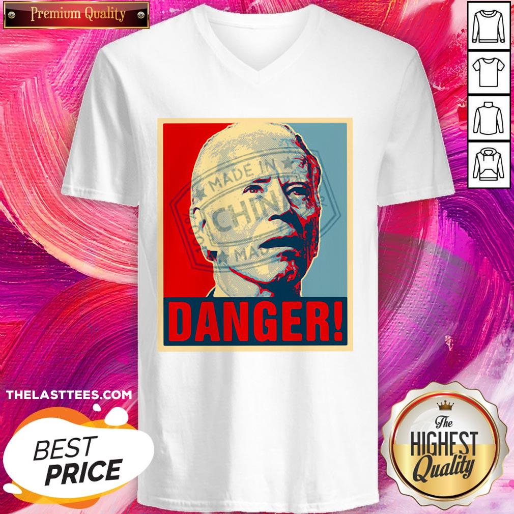 Love Anti Joe Biden 2020 Danger Made In China President Shirt - Image 2