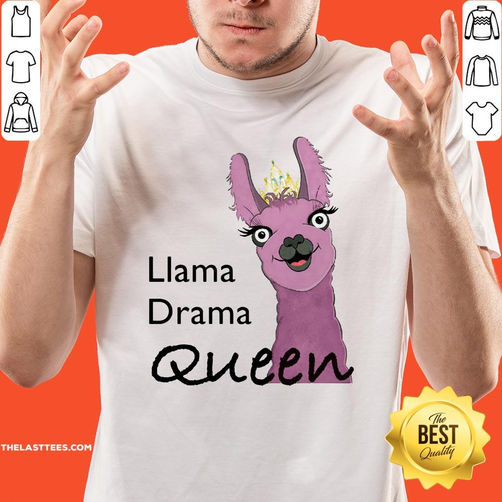 Official Llama Drama Queen Shirt