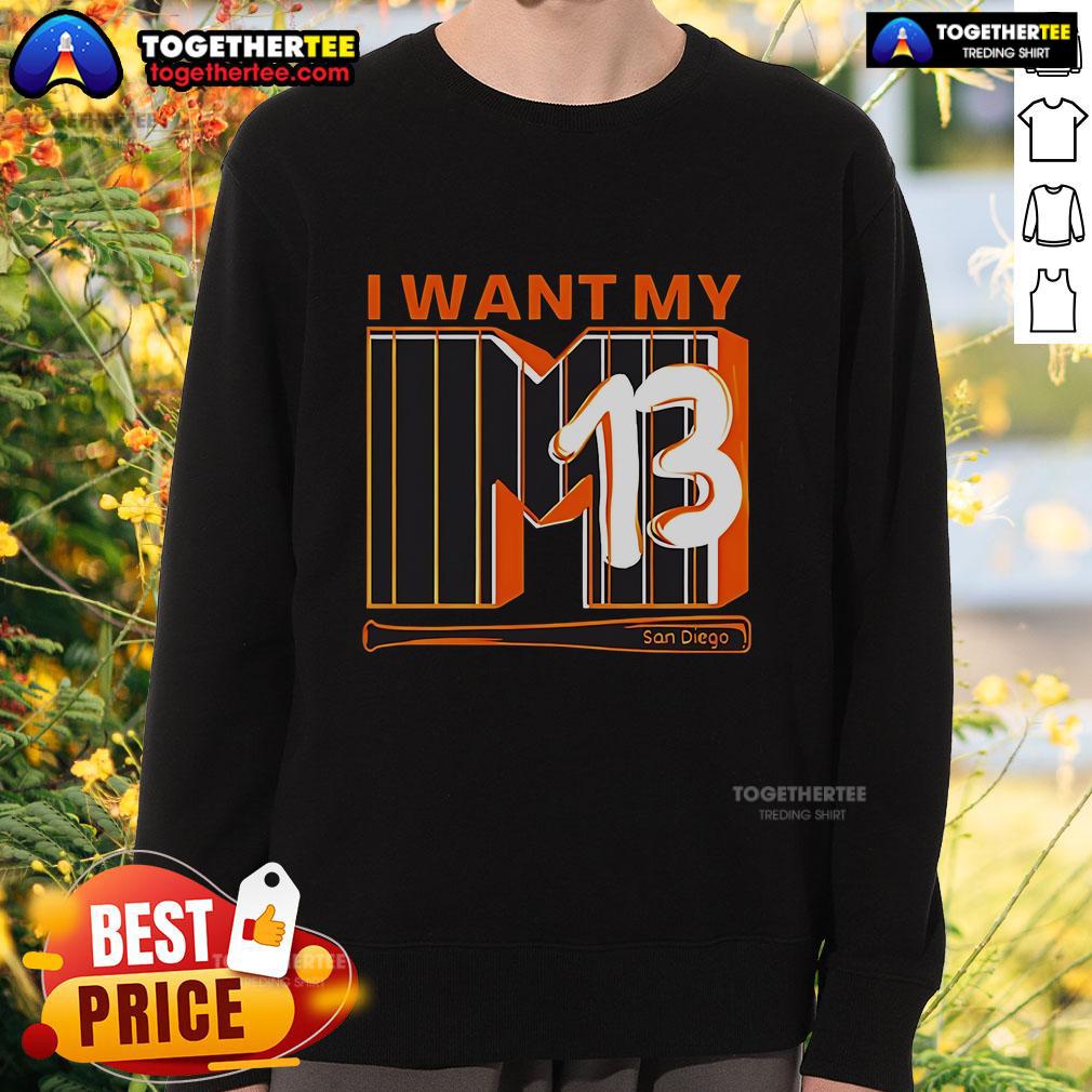 Top I Want My 13 San Diego T-Shirt - Image 5