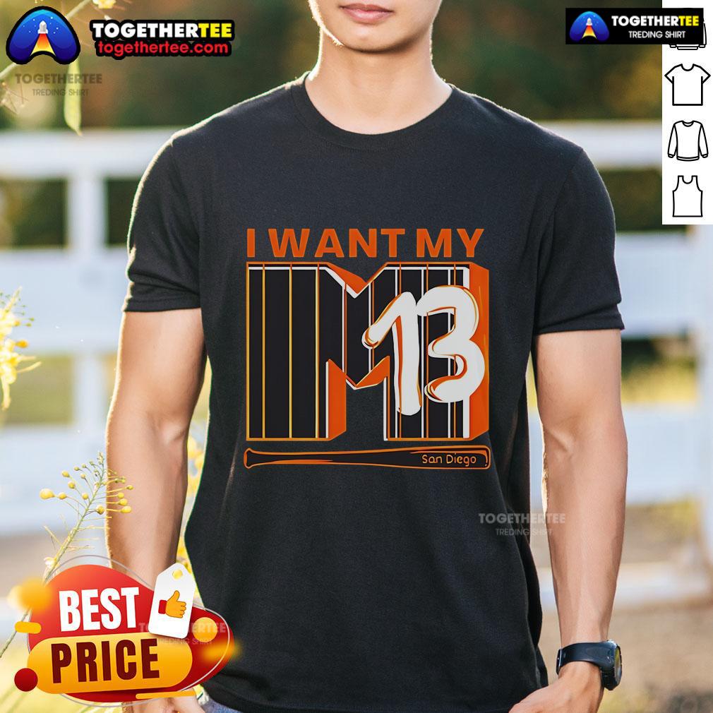 Top I Want My 13 San Diego T-Shirt