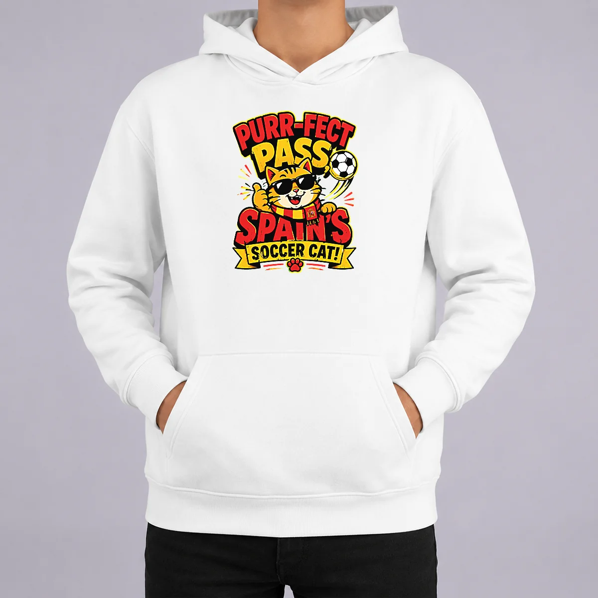 Premium Nice Spain Soccer Cat Meme Funny Soccer Vector Shirt - Image 5