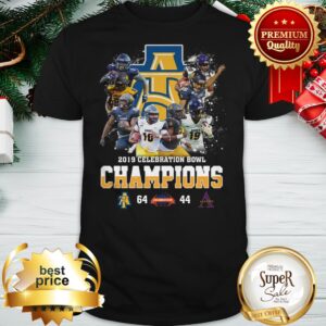 North Carolina A&T Aggies 2019 Celebration Bowl Champions Shirt