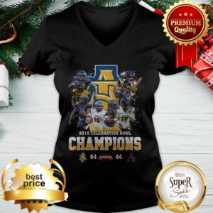 Alternative view of North Carolina A&T Aggies 2019 Celebration Bowl Champions Shirt