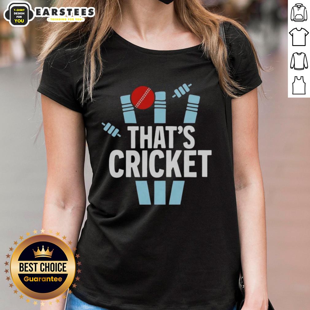 Good That's Cricket Logo T-Shirt - Image 3