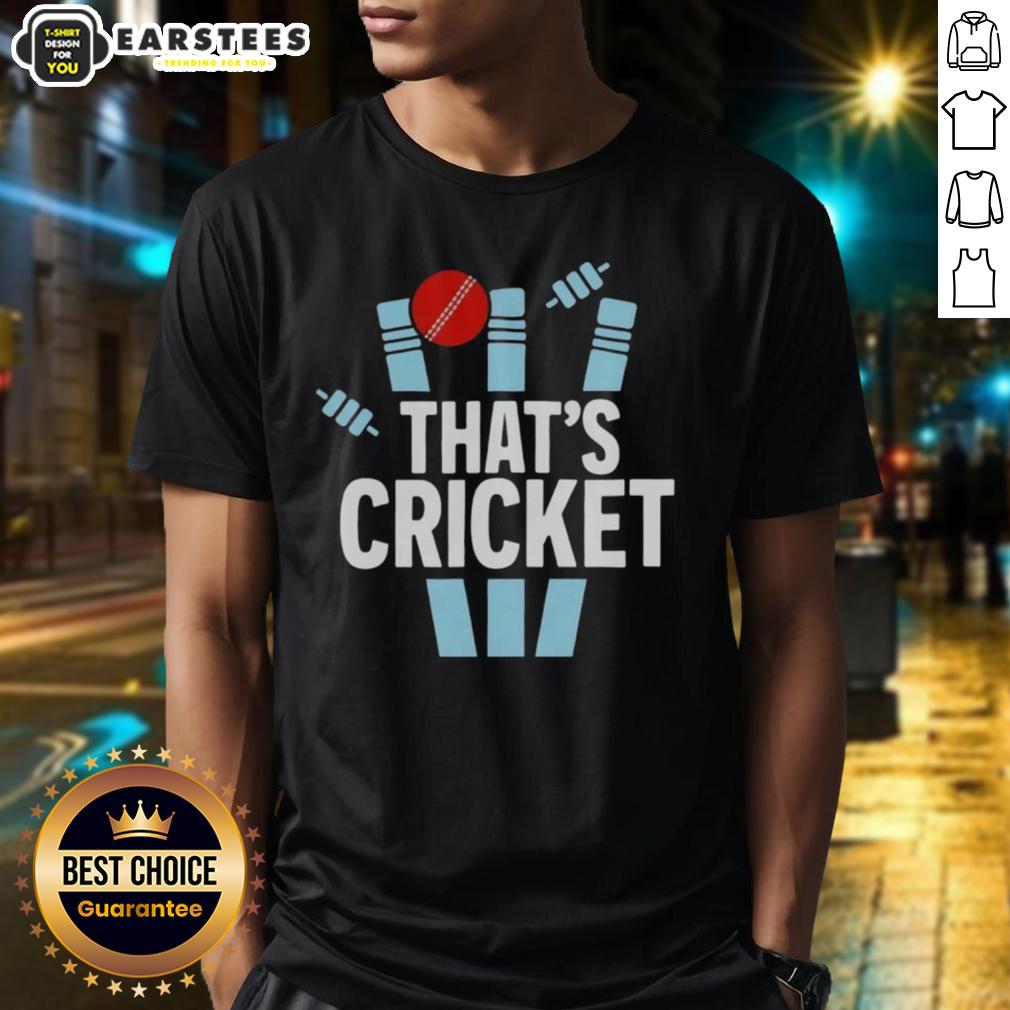 Good That's Cricket Logo T-Shirt