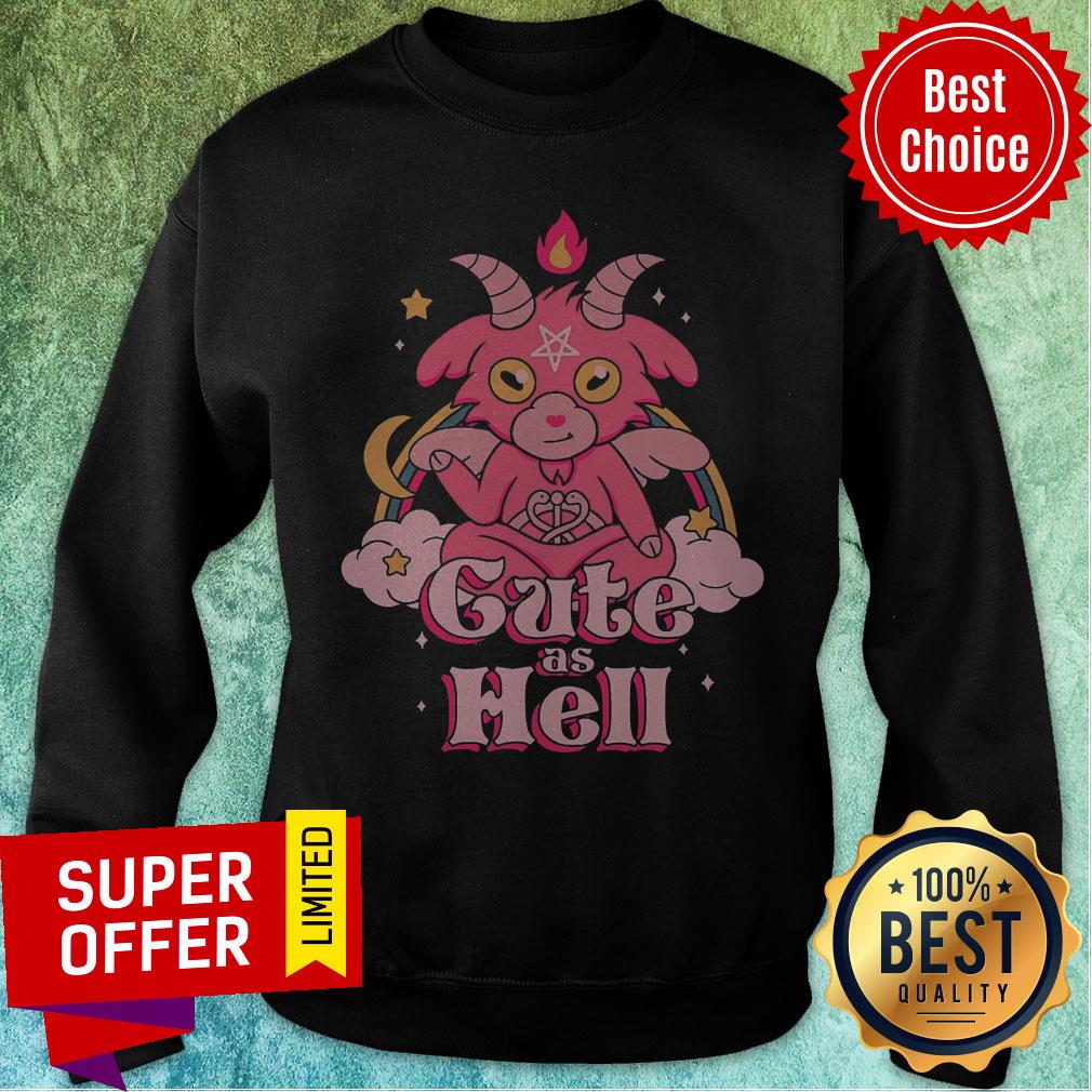 Awesome Cute As Hell Shirt - Image 5