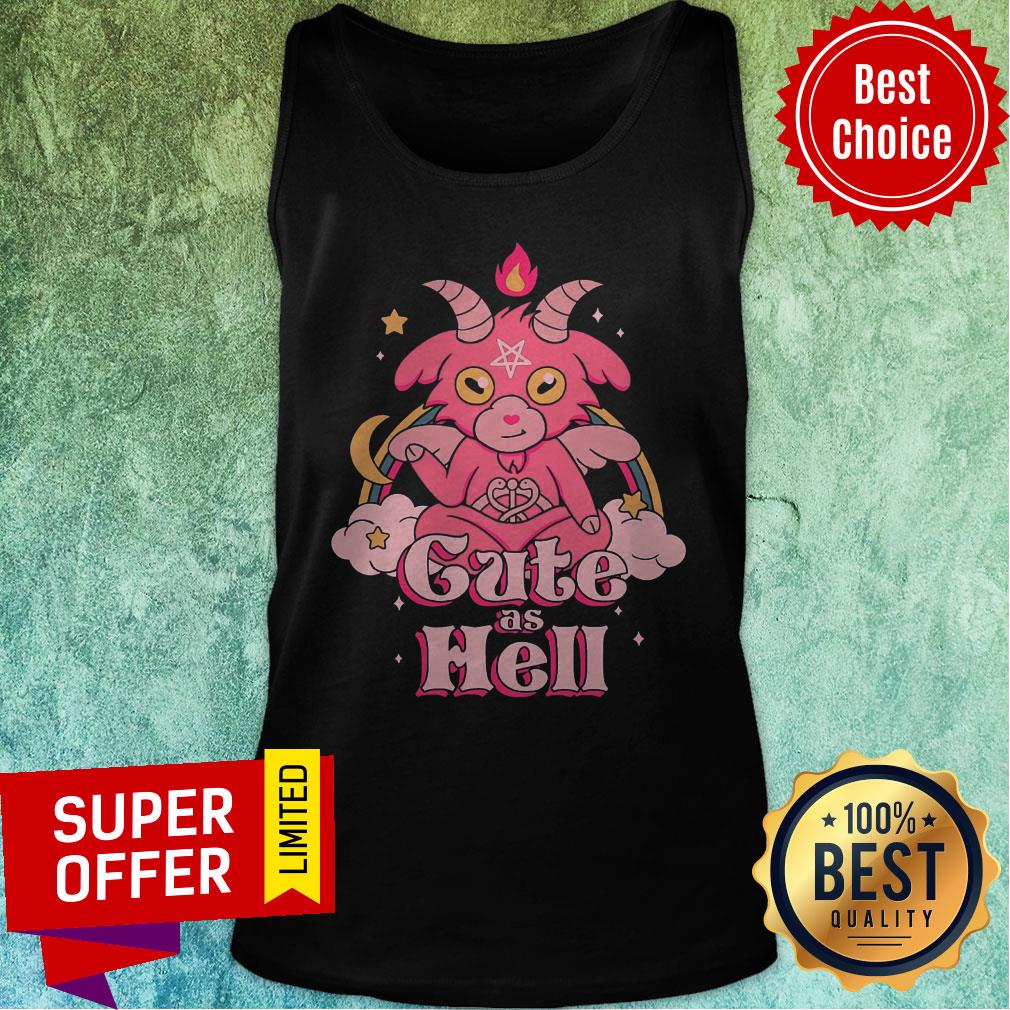 Awesome Cute As Hell Shirt - Image 4